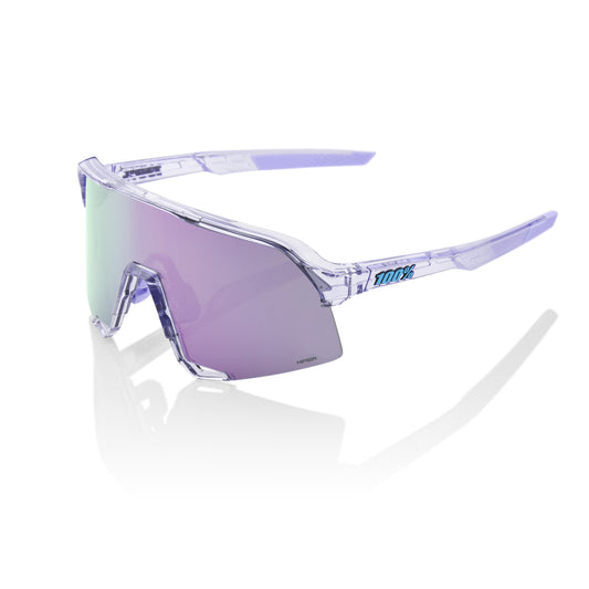 100% S3 - Polished Translucent Lavender - HiPER Lavender Mirror Lens