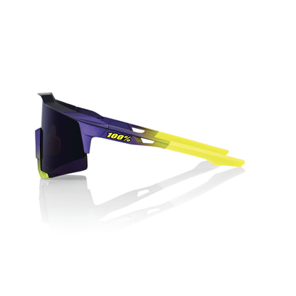 100% Speedcraft - Matte Metallic Digital Brights - Dark Purple Lens