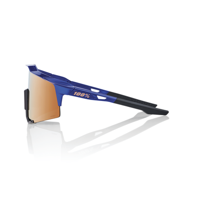 100% Speedcraft - Gloss Cobalt Blue - HiPER Copper Mirror Lens