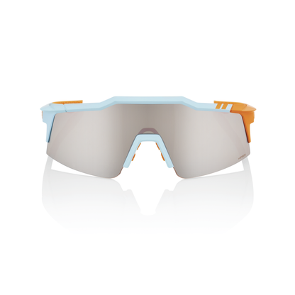 100% Speedcraft SL - Soft Tact Two Tone - HiPER Silver Mirror Lens