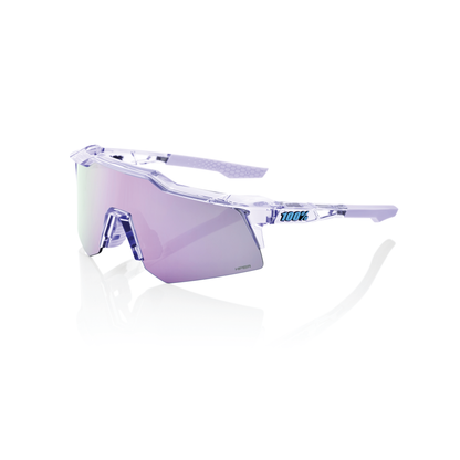 100% Speedcraft XS - Polished Translucent Lavender - HiPER Lavender Mirror Lens