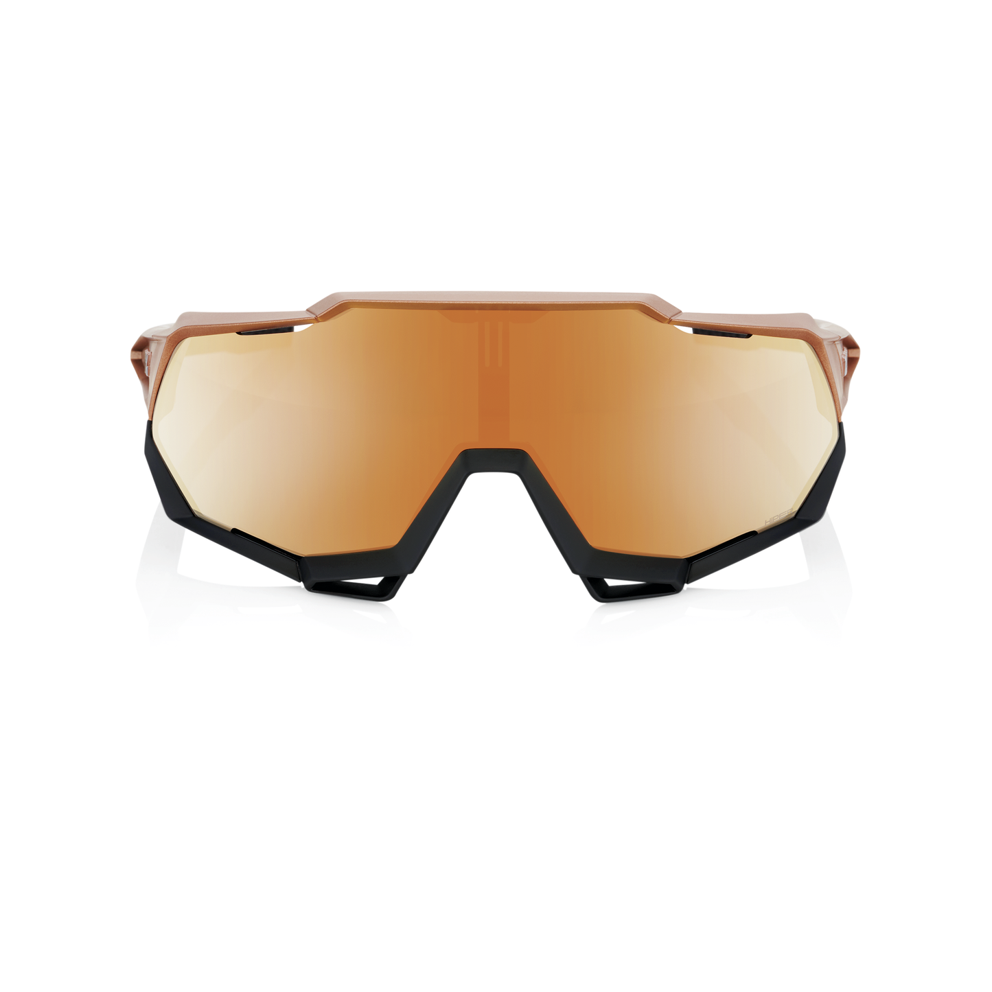 100% Speedtrap - Matte Copper Chromium/Black - HiPER Copper Mirror Lens