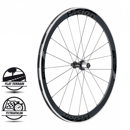 Vision Wheelset Trimax 45 Carbon Grey Clincher Shimano